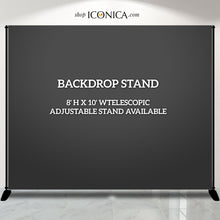 Load image into Gallery viewer, Telescopic Backdrop Stand ADD-ON, Upgrade your Backdrop purchase, 8'x8' or 8'x10' backdrop stand, A la Carte
