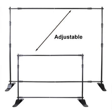 Load image into Gallery viewer, Telescopic Backdrop Stand ADD-ON, Upgrade your Backdrop purchase, 8'x8' or 8'x10' backdrop stand, A la Carte