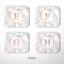 Load image into Gallery viewer, Marble Mouse Pad Home Office Accessories Marbel and Rose Gold, Personalized Gift Holiday Gifts Desk accessories Personalized Mouse Pad