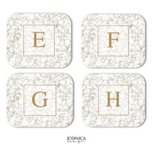 Load image into Gallery viewer, Personalized Mouse Pad, Marbel and Faux Gold,Personalized Holiday Gifts,Personalized Office Gift,Custom office decor,Desk accessories MP0008