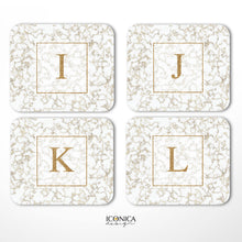 Load image into Gallery viewer, Personalized Mouse Pad, Marbel and Faux Gold,Personalized Holiday Gifts,Personalized Office Gift,Custom office decor,Desk accessories MP0008