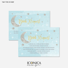 Load image into Gallery viewer, Twinkle Baby Shower Collection, RSVP cards, Little Star RSVP cards 3.5x5" Insert Cards, Personalized With Any Info, Any Event