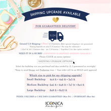 Load image into Gallery viewer, Navy and Pink Quinceanera Backdrop, Any Age, Gold Confetti, Printed Bbd0014