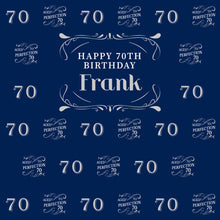 Load image into Gallery viewer, 40th Birthday Backdrop, Aged to Perfection Custom Step And Repeat Backdrops, Personalized birthday, Milestone Birthday Backdrop , Printed BBD0126