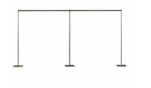 Load image into Gallery viewer, Telescopic Backdrop Stand ADD-ON, Upgrade your Backdrop purchase, 8'x8' or 8'x10' backdrop stand, A la Carte