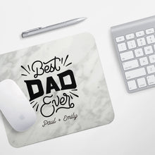 Load image into Gallery viewer, Mouse Pad Fathers Day Gift from kids Dad Mouse Pad Fathers Day Gift Ideas Husband Home Office decor Personalized Mouse Pad Christmas Gift