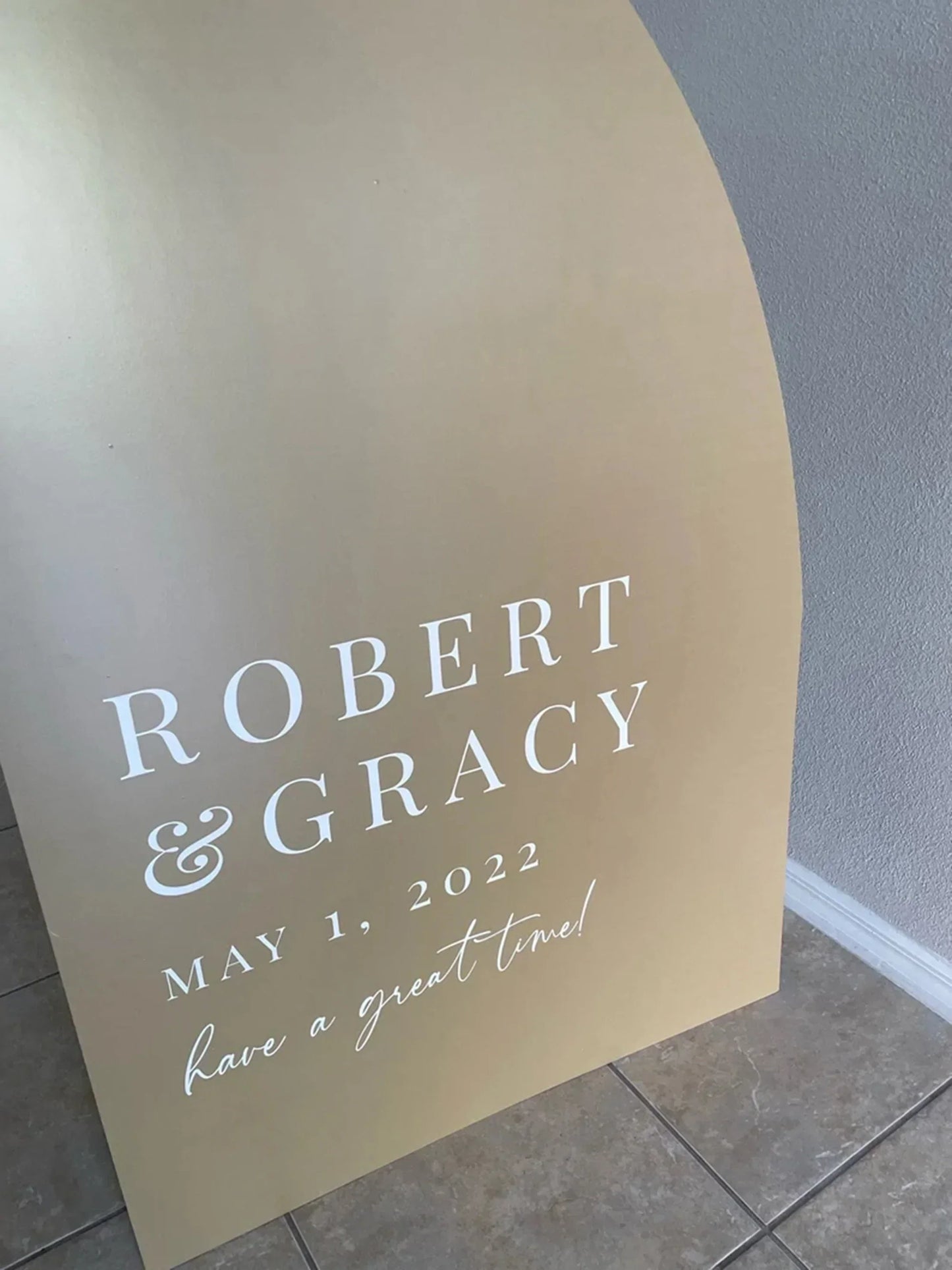 Wedding seating chart Large Arch sign free standing 3 signs, Panels with easel Entrance Sign Foam Board Custom text, color, Light Weight