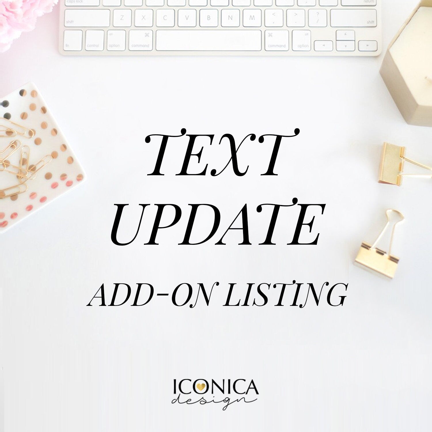 Custom Text Update || Upgrade || Listing Add-On