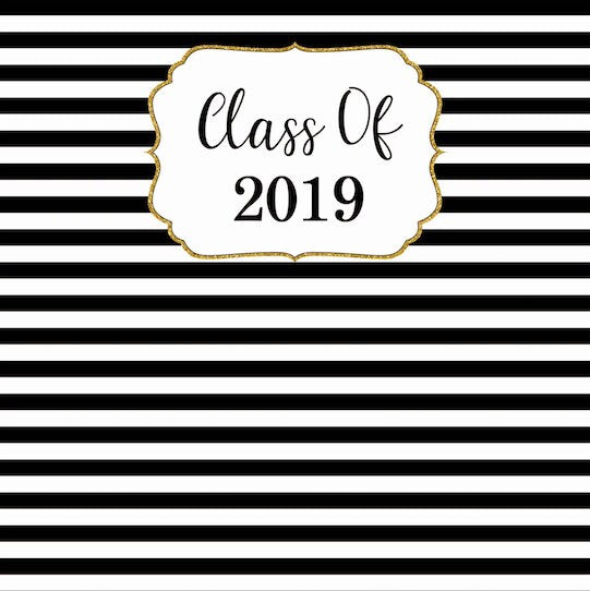 Black and White Striped Party Backdrop, Elegant Celebration Decor (Printed or Printable File)