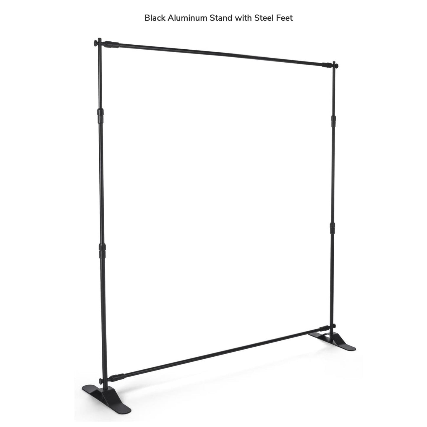 Adjustable Telescopic Backdrop Stand, 8'x8' or 8'x10' Upgrade