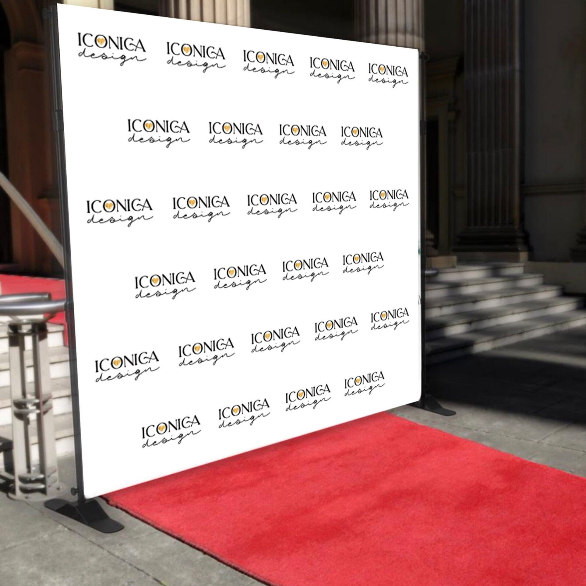 Red Carpet Add-on – for Step and Repeat Backdrops