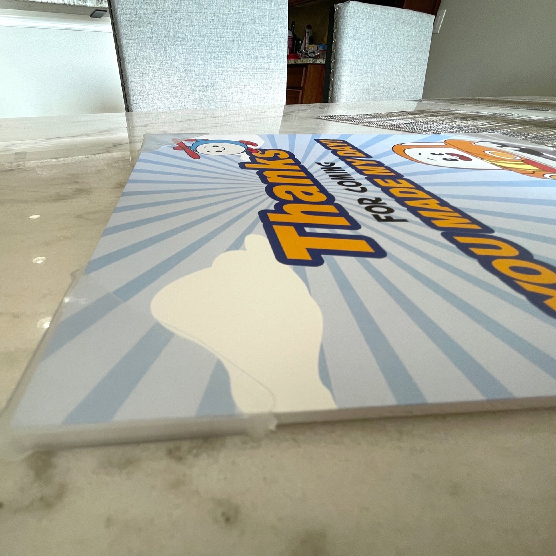 Custom Party Sign | Foam Board Tabletop Decor (8x10 or 5x7)