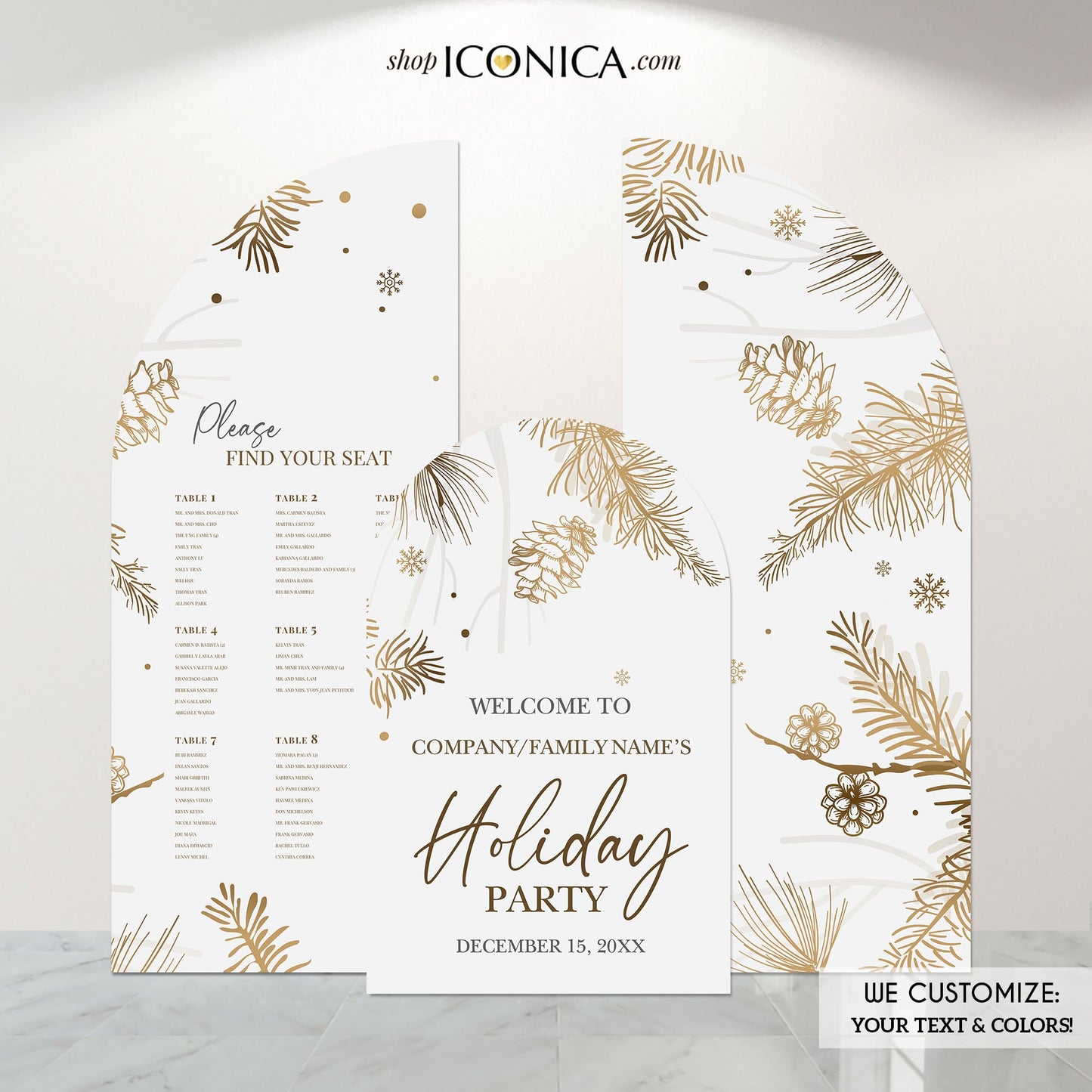 Custom Arch Backdrop, Wedding, Bridal Shower, Party Entrance Sign