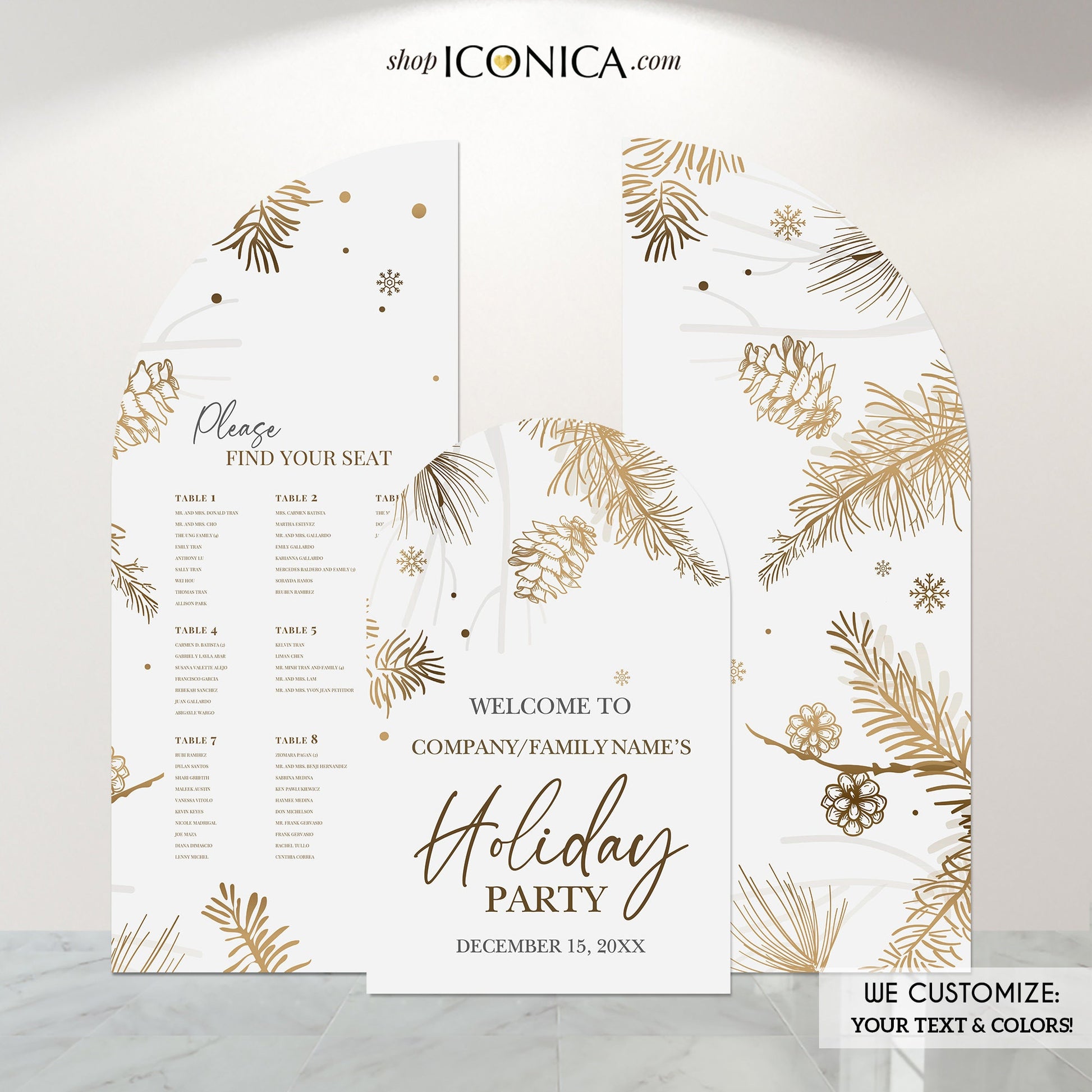 Custom Arch Backdrop, Wedding, Bridal Shower, Party Entrance Sign