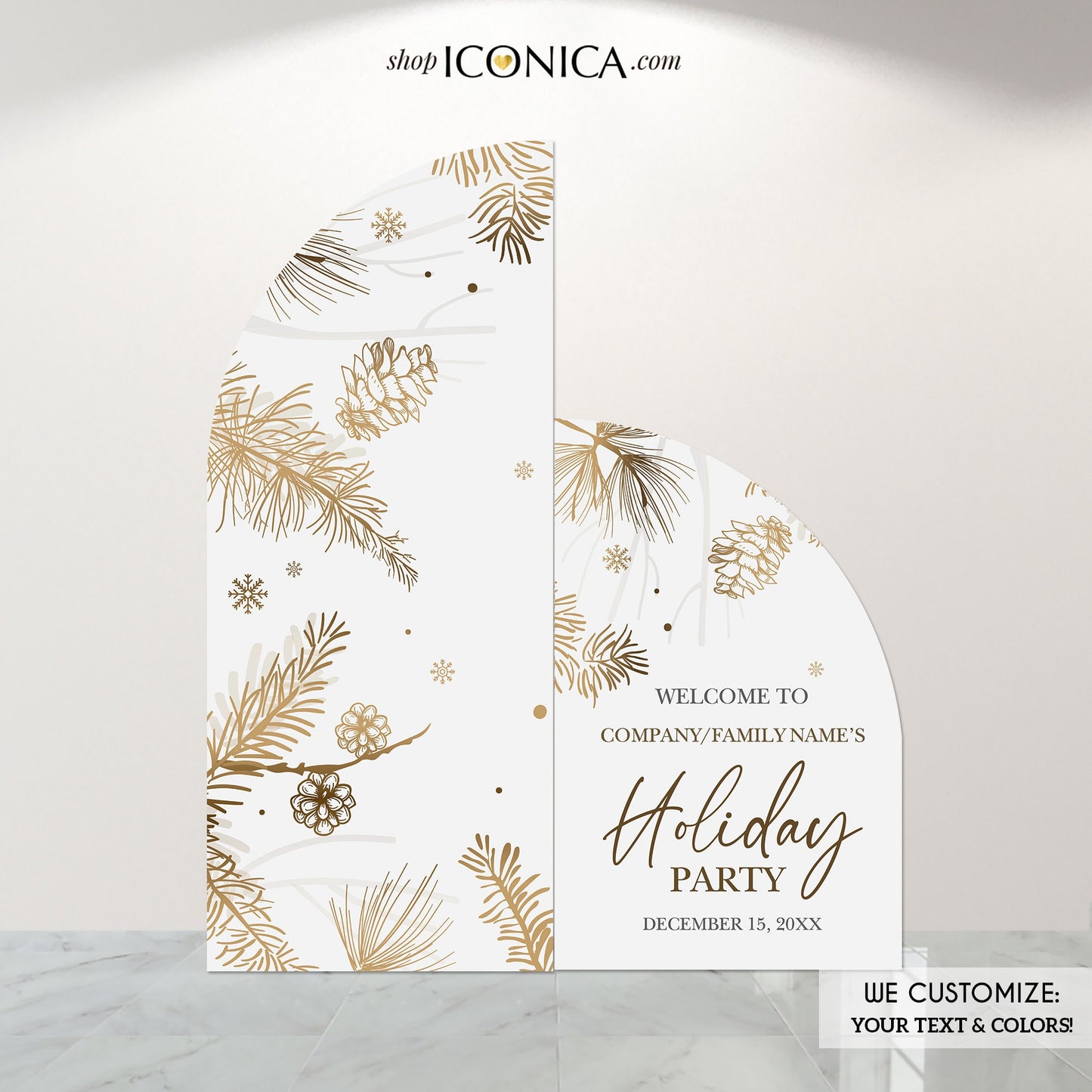 Custom Arch Backdrop, Wedding, Bridal Shower, Party Entrance Sign