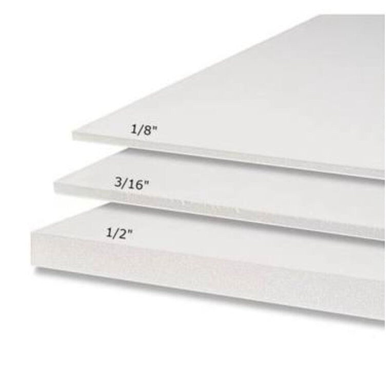 1/2" Thick Foam Board Upgrade - Set of 2 Arch Panels