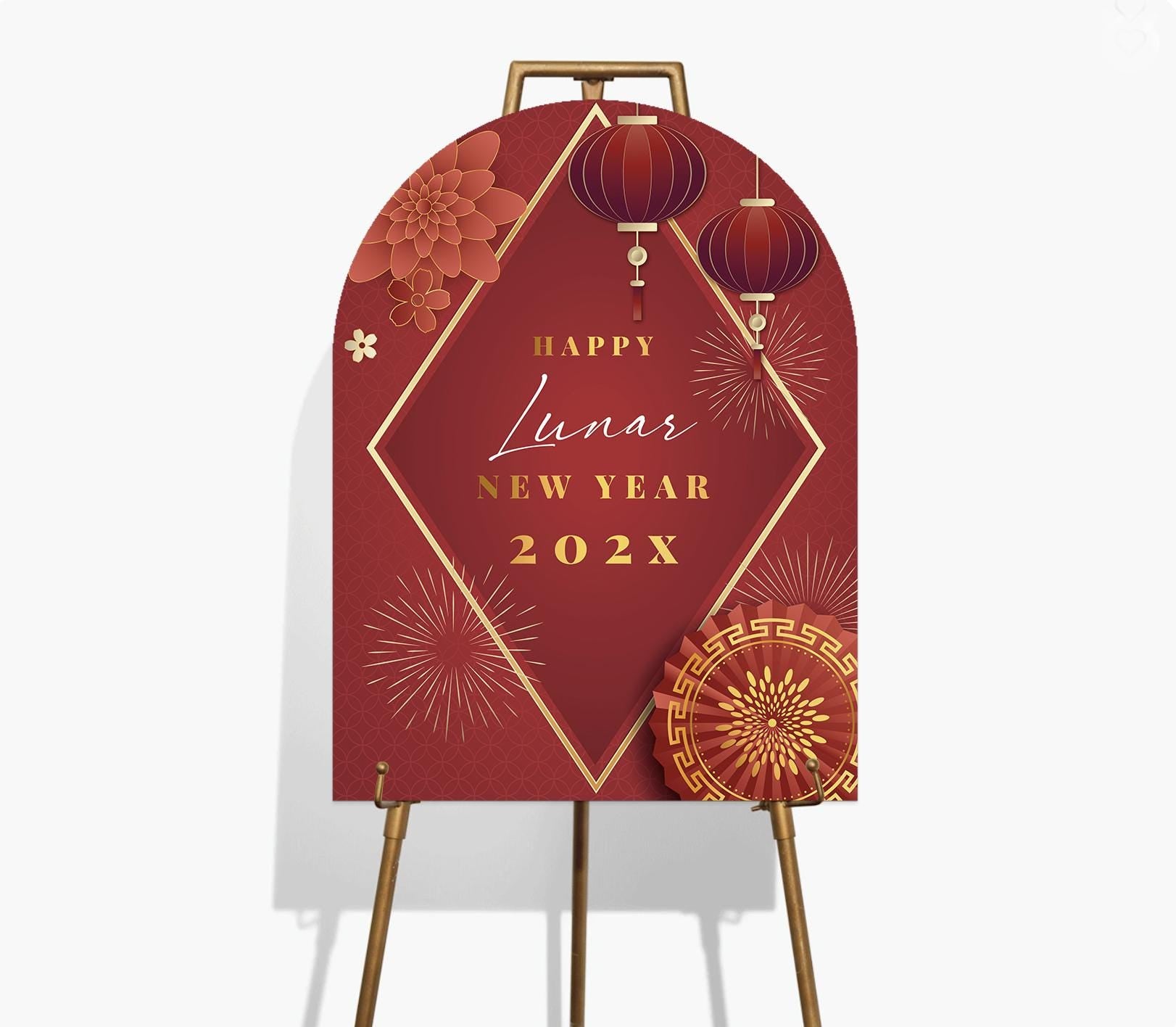 Year of the Horse Custom Sign | Lunar New Year 2026 | Custom Asian Decor