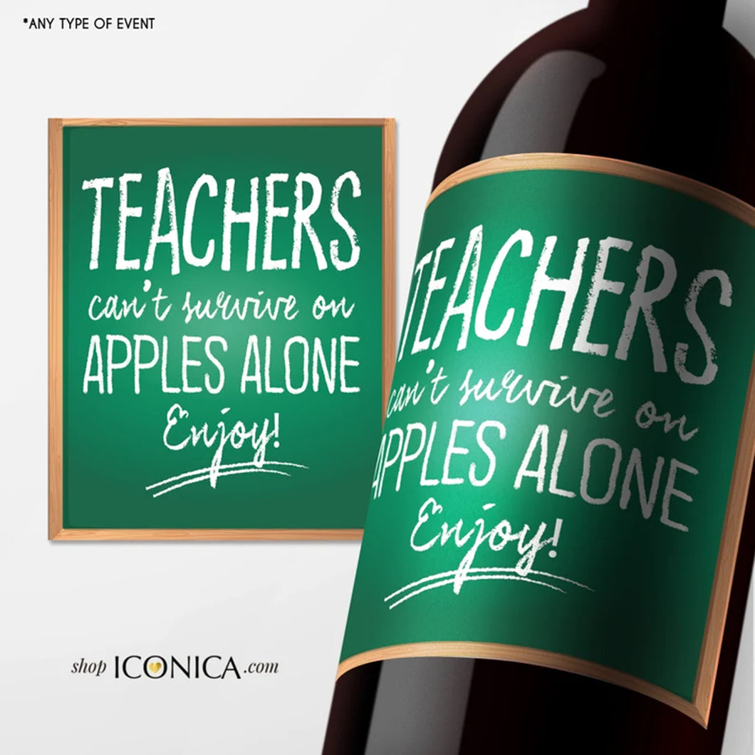 Teachers Gift Ideas Teacher wine gift,Back to School Gifts Ideas End of Summer Teacher Gift,Teacher Appreciation Gift Idea Custom Wine label