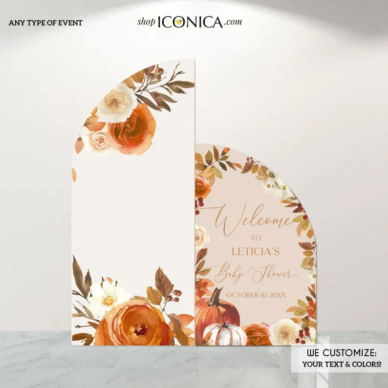 Arch Seating Chart welcome Sign Wedding Baby Shower or Bridal, any type of event, Arched Panel with easel Entrance Sign Foam Board