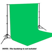 Load image into Gallery viewer, EMART Photo Video Studio 10Ft Adjustable Background Stand Backdrop Support System Kit with Carry Bag

