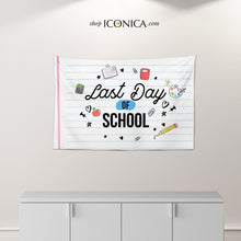 Load image into Gallery viewer, Last Day of School Sign, End of the Summer Sign, Back to School Sign, First Day of School Banner, First Day of School Photo Props
