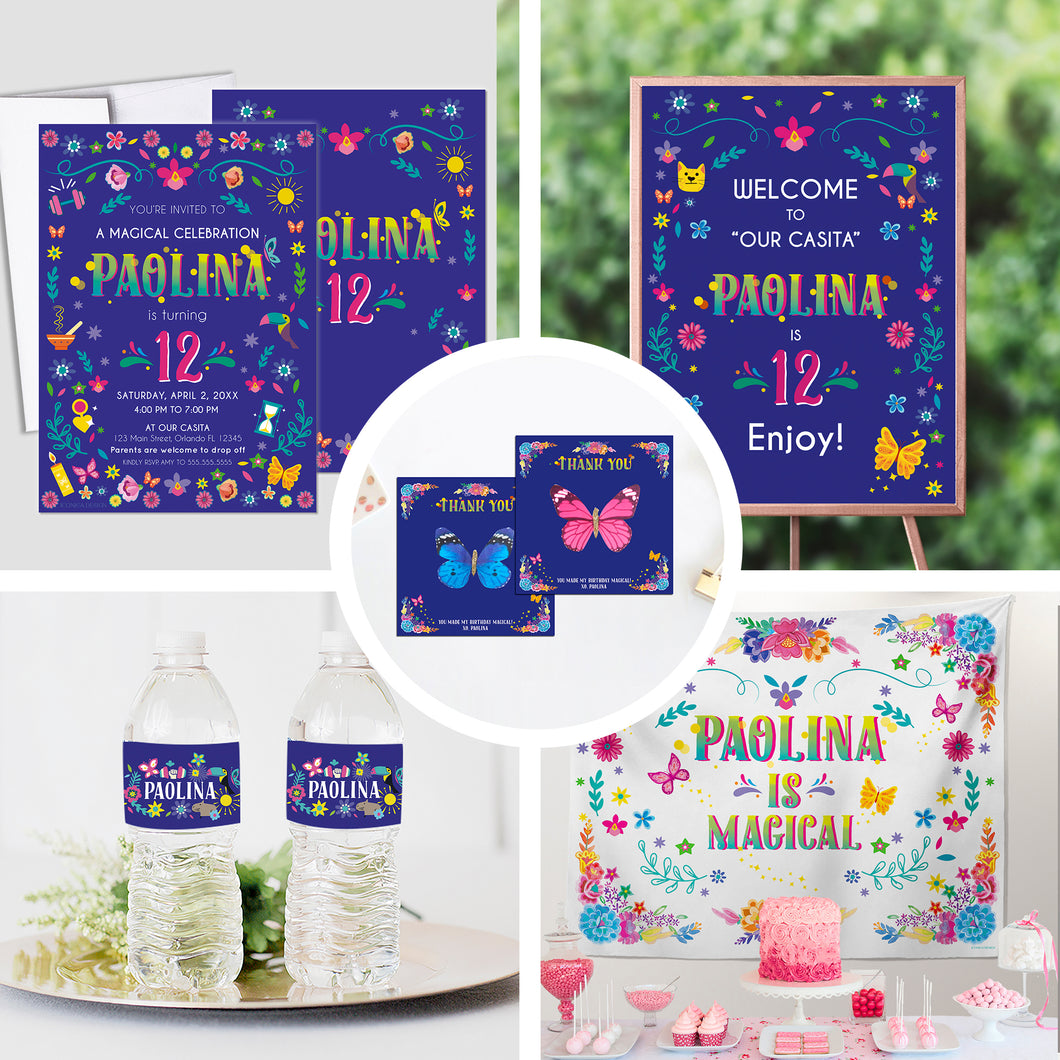 Magical Birthday Set with Encanto, Magical Birthday Party