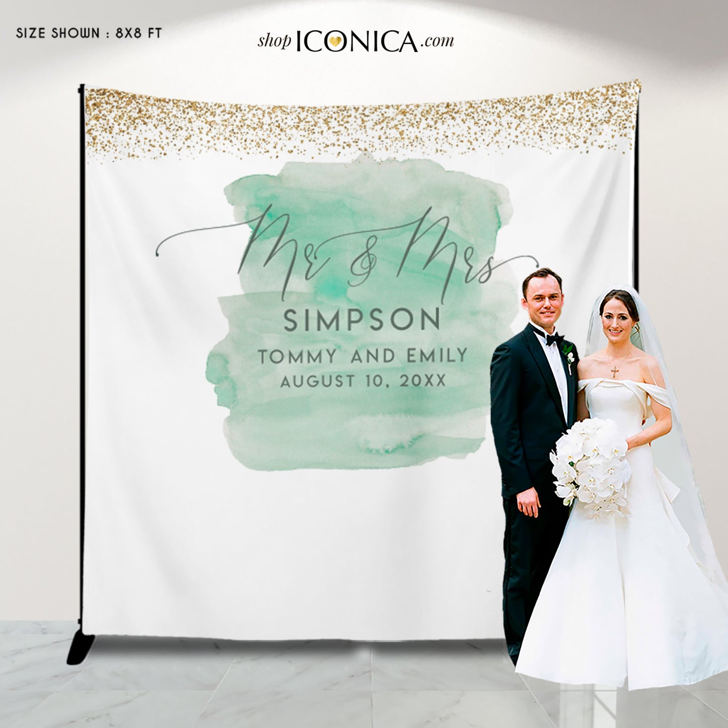 Wedding Invitation Watercolor Sage Invitation Shower Invitations Printed Cards Watercolor Sage Collection