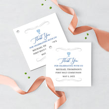 Load image into Gallery viewer, First Communion Invitation Boy Elegant Event Paper Set, Classic and Simple Chalice and Doves Communion Collection, Any Religious Event
