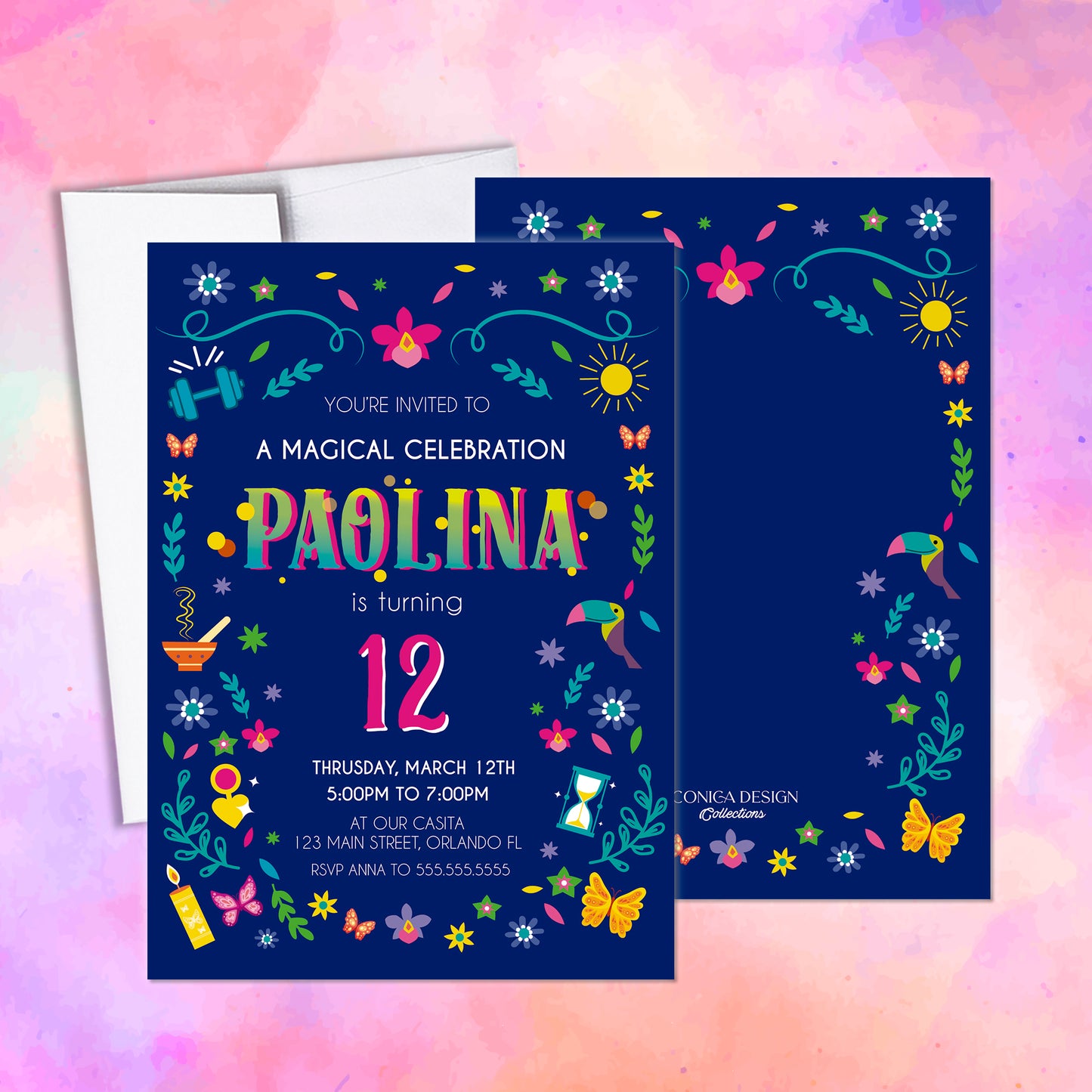 Magical Birthday Invitation with Encanto, Magical Birthday Party