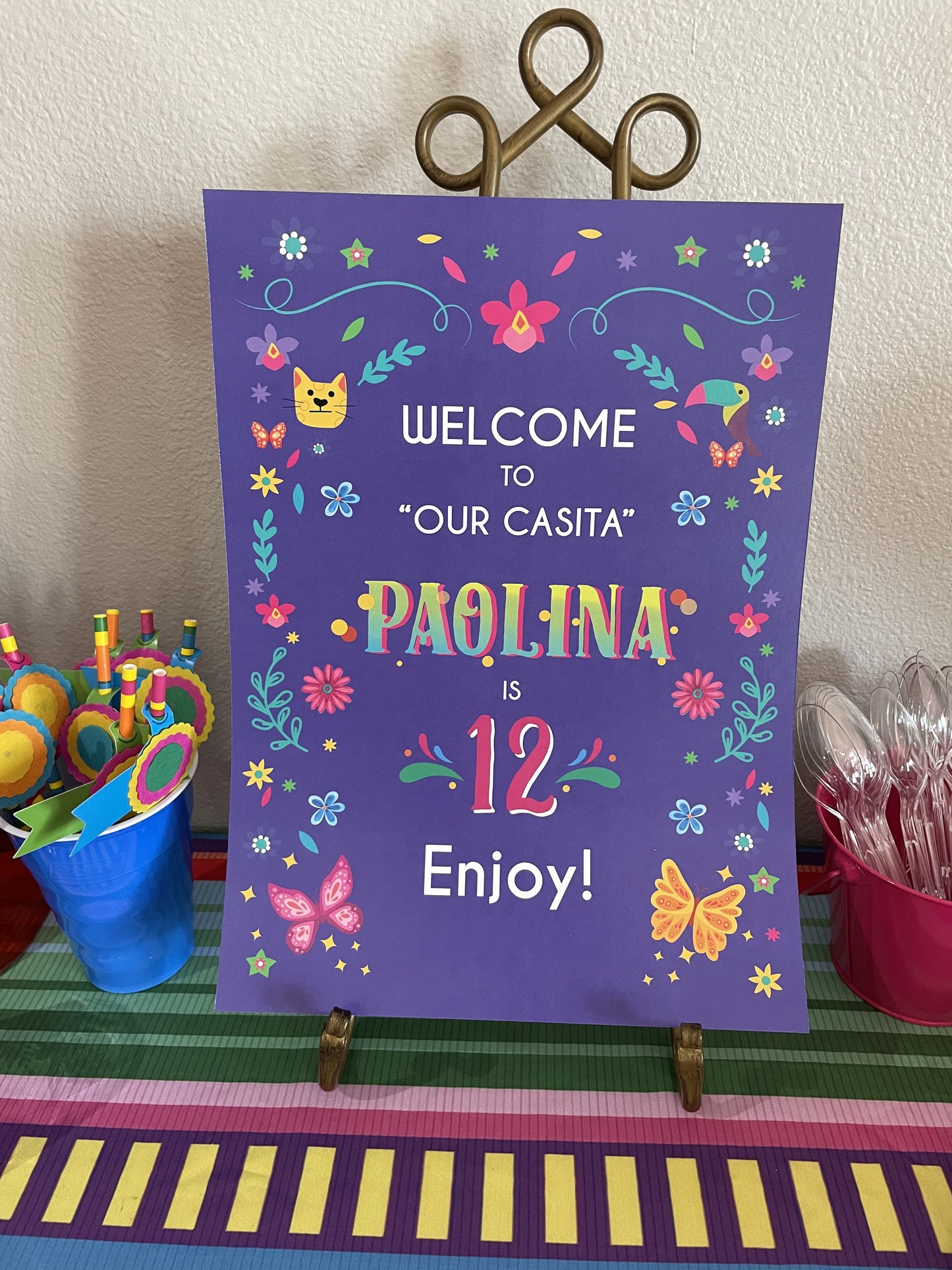 Magical Birthday Set with Encanto, Magical Birthday Party