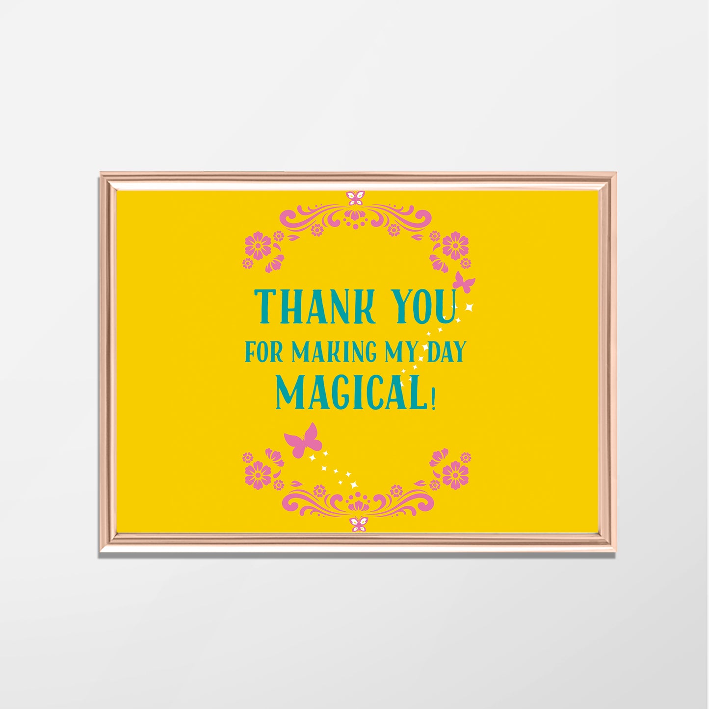 Magical Birthday Party sign 5x7 in with Encanto, Magical Birthday Party