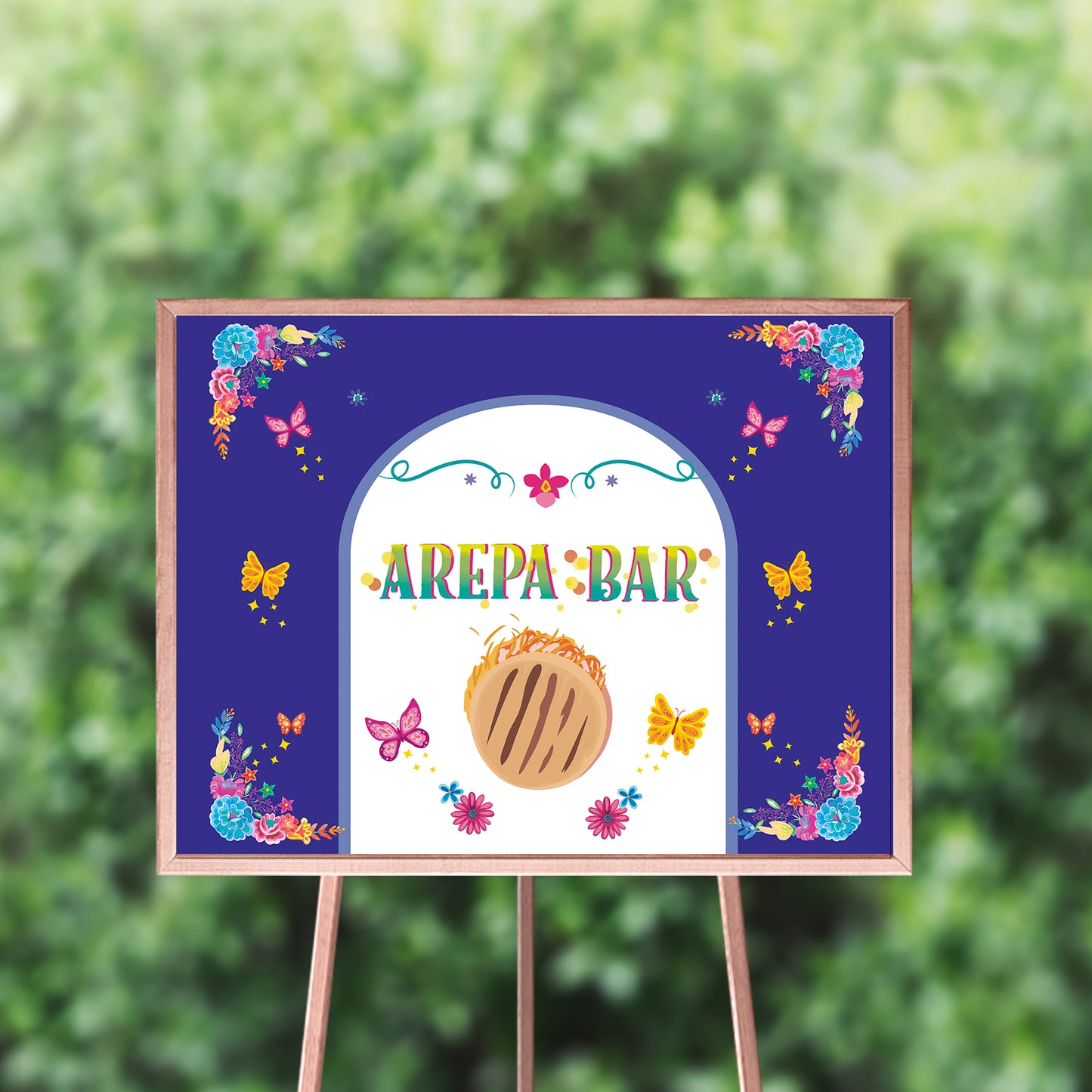Magical Birthday Party sign with Encanto, Magical Birthday Party