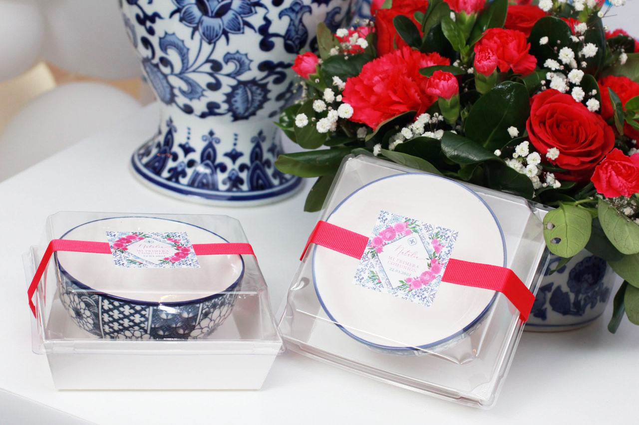 Tuscan Pink Floral First Communion Chocolate Wrapper