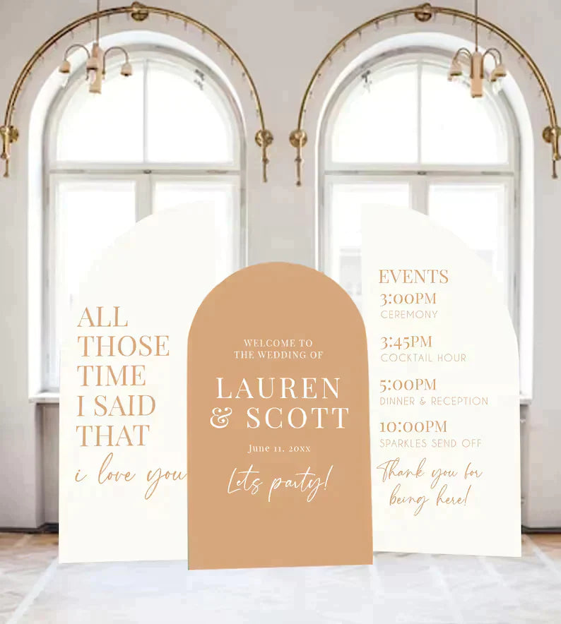 Arch Seating Chart welcome Sign Wedding Baby Shower or Bridal, any type of event, Arched Panel with easel Entrance Sign Foam Board