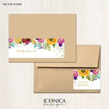 Load image into Gallery viewer, Envelope Wraps - Return Labels || A La Carte || Single Party Item Of Any Of Our Party Collections || Made To Match Any Id Invitation
