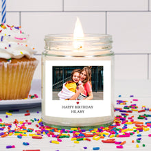Load image into Gallery viewer, Photo candle Personalized | Engagement announcement | Personalized candles | Personalized photo candle | HouseWarming Gift
