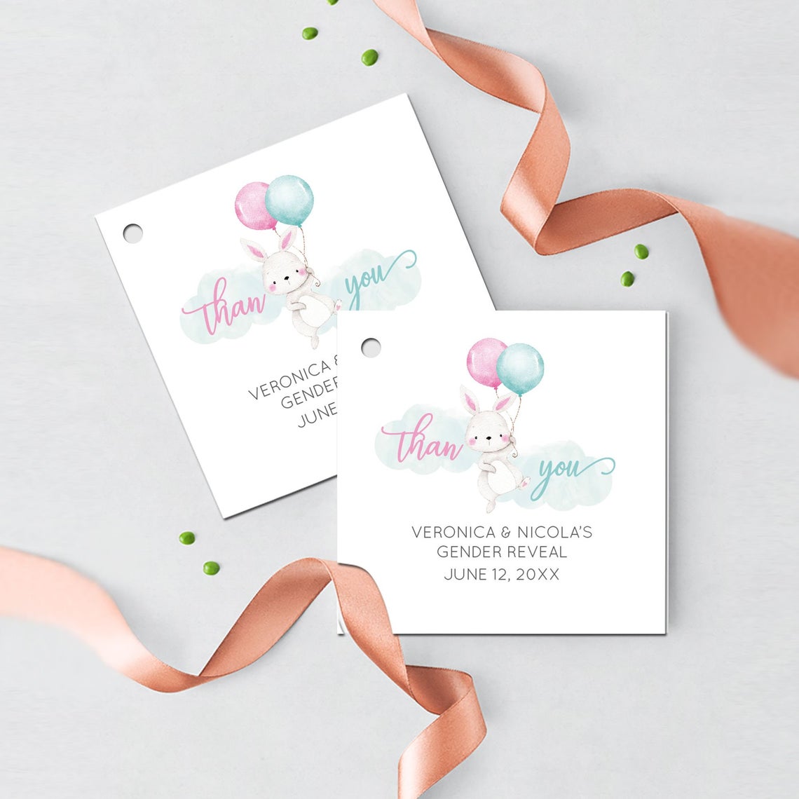 Bunny Gender Reveal Invitations, Gender Reveal Invitation, Easter, Spring Parties, Gender Reveal, Boy or Girl Card, Bunny Boy or Girl invite, Boy or Girl invitation