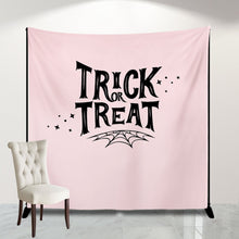 Load image into Gallery viewer, Halloween Backdrop for girls party Personalized, Halloween decorations, Halloween background for photos, Happy Halloween Backdrop decor

