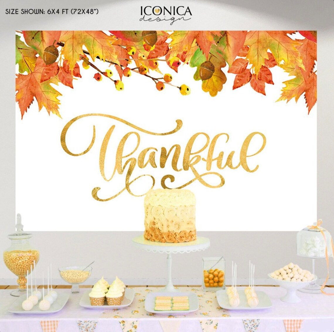 Thanksgiving mini champagne bottle labels, Friendsgiving Mini Champagne Labels Personalized Set of 10, Fall champagne labels for any event