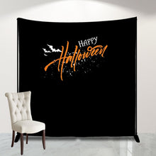Load image into Gallery viewer, Halloween Backdrop Personalized, Halloween decorations, Halloween background Happy Halloween
