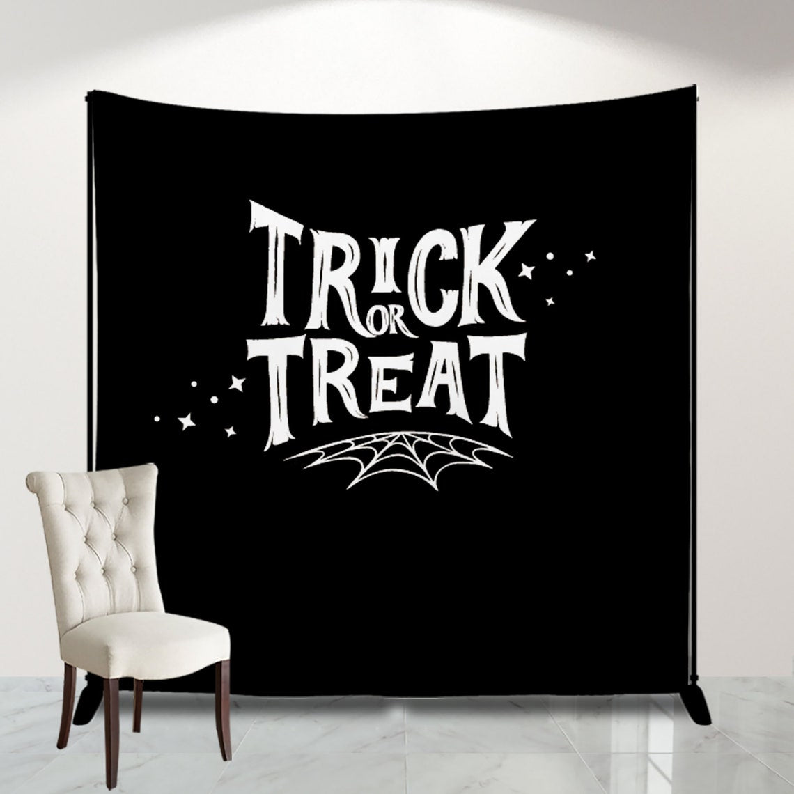 Halloween Backdrop for girls party Personalized, Halloween decorations, Halloween background for photos, Happy Halloween Backdrop decor