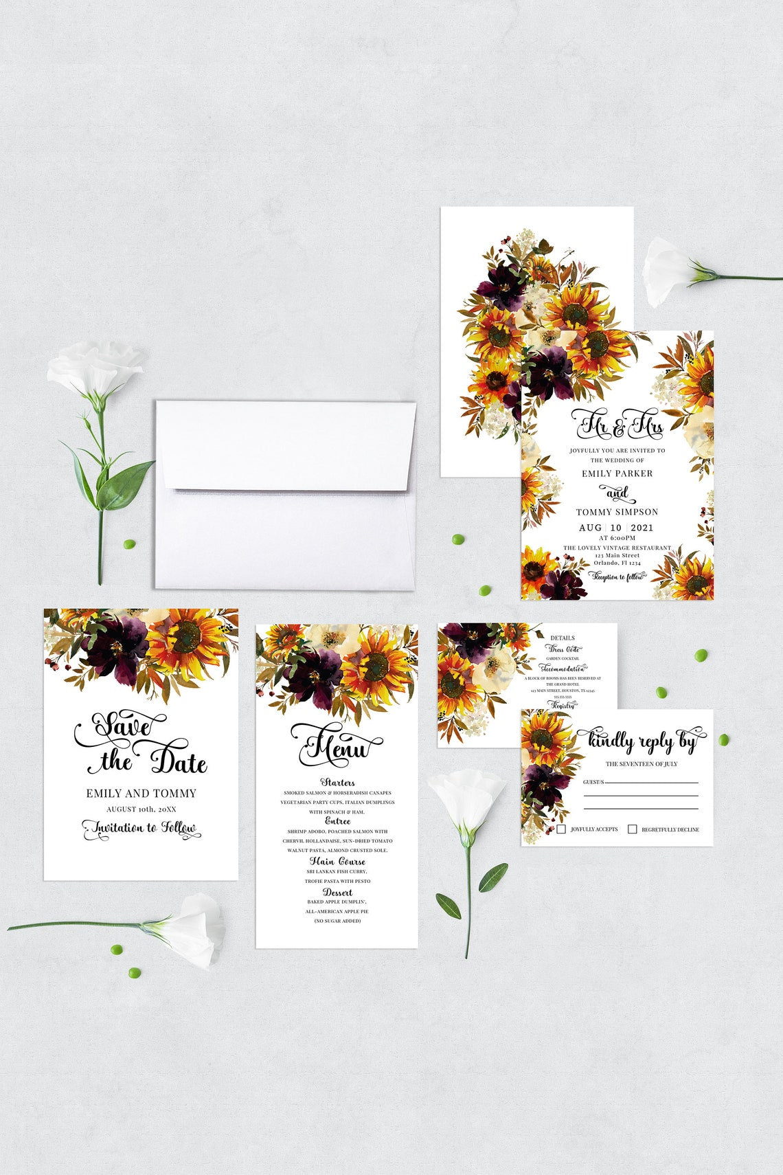 Sunflower Wedding Sign Printed, Burgandy and Sunflowers Welcome Sign Personalized, Rustic Sunflowers Welcome Sign