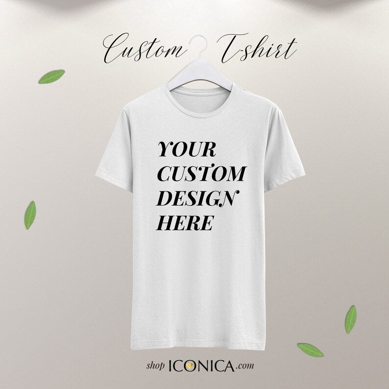 2 custom T-Shirts V-Neck White