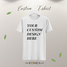 Load image into Gallery viewer, 2 custom T-Shirts V-Neck White
