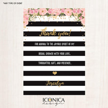 Load image into Gallery viewer, Thank You Card || Add On || Custom-made To Match Any Of Our Invitations || Any Type Of Event || Any Color || A la carte ||
