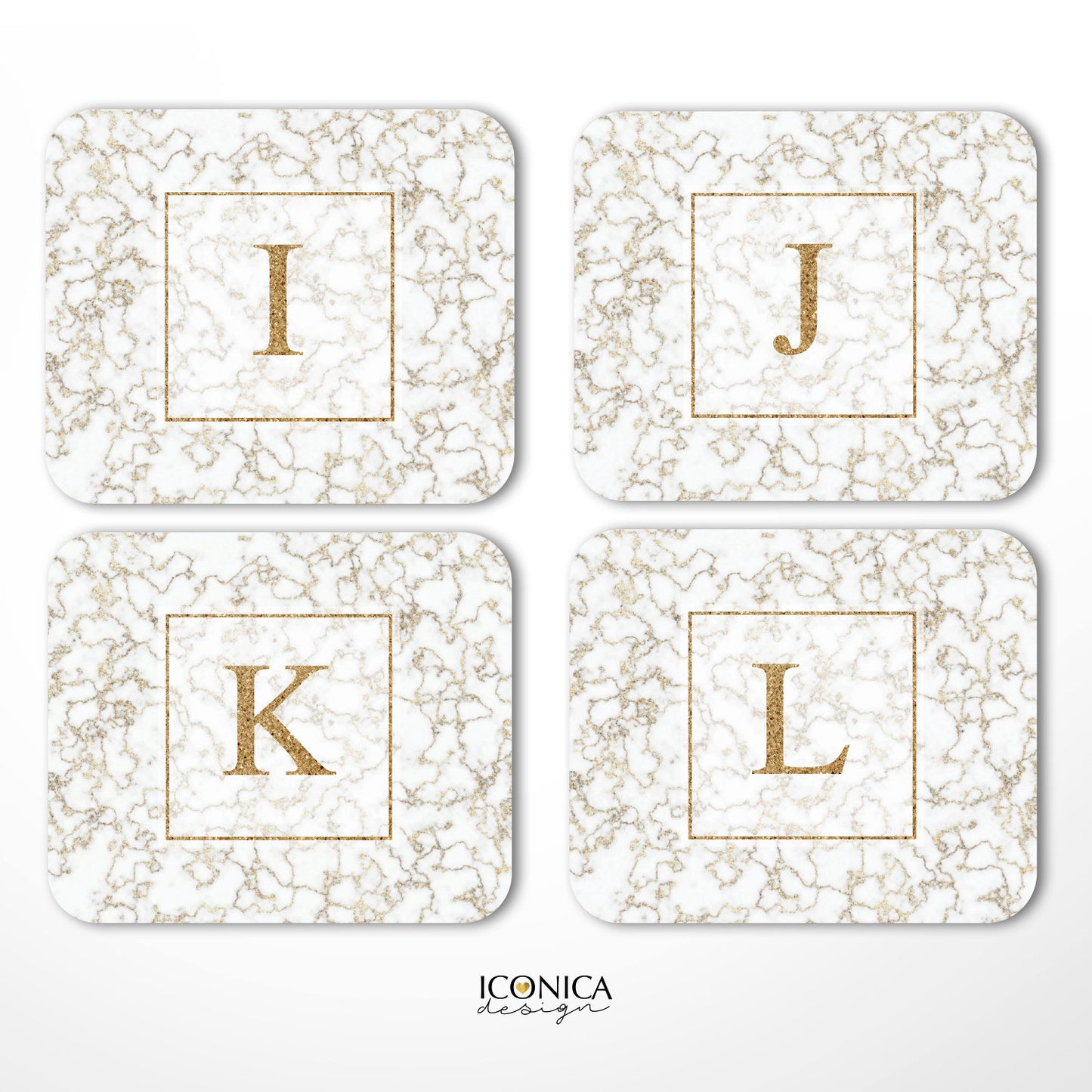 Personalized Mouse Pad, Marbel and Faux Gold,Personalized Holiday Gifts,Personalized Office Gift,Custom office decor,Desk accessories MP0008