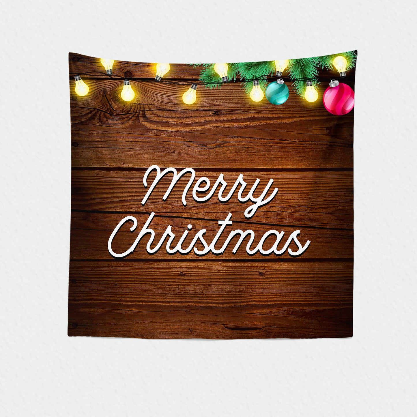 Holiday Decor,Holiday Photo Backdrop,Christmas Party vinyl backdrop Rustic Backdrop Happy Holidays Banner, Printed BHO0031
