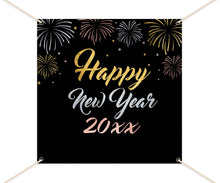 Load image into Gallery viewer, New Year’s Eve Party Supplies &amp; Decorations,New Year&#39;s Eve party Photo Booth Backdrop,New Year’s Eve Decorations,NYE PART,Mixed Metallics
