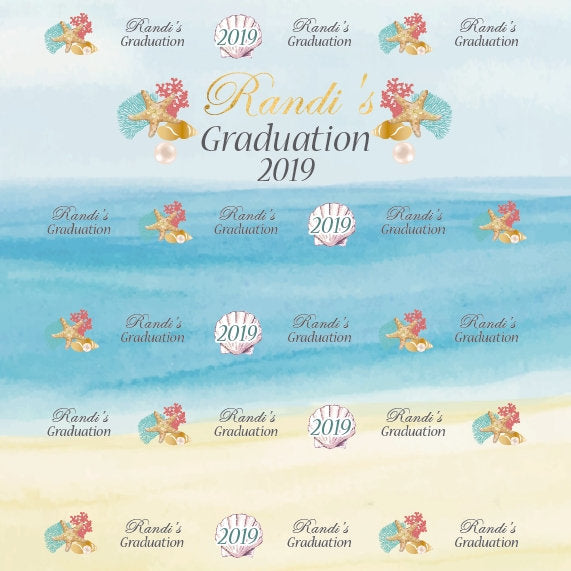 Beach Backdrop,Beach Step And Repeat Banner, Milestone Birthday Backdrop, Sea themed party, BEACH themed party decor, BEACH Birthday decor, Printed BSS0001