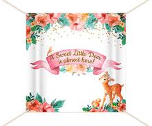Load image into Gallery viewer, Oh Deer Woodland Baby Shower Decor,Deer Thank You Tags,Little Deer Favor Tags, Woodland Gift Tags, Boho Personalized Baby Shower Decor
